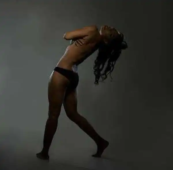 Hmm! Dancer Kaffy Goes Topless In Daring New Photo (See Photos)
